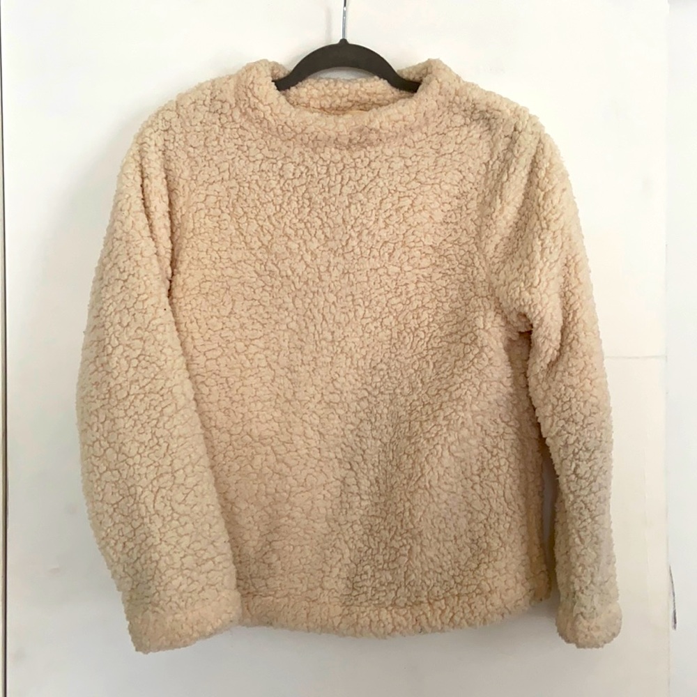 Sherpa Sweatshirt.